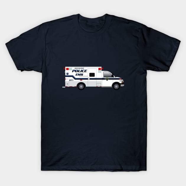 Greenburgh ambulance T-Shirt by BassFishin